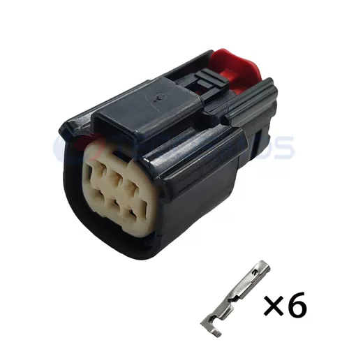 Ford Buick 6-Pin Female Plug Headlights Waterproof ABS Nylon Wire Harness Copper for Car Wire Connections Part... - image 4